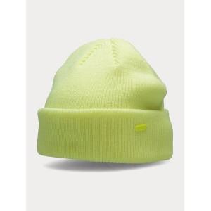 Żółta czapka 4F