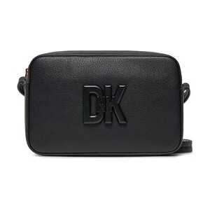 Czarna torebka DKNY średnia na ramię