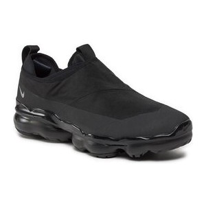 Czarne buty sportowe Nike vapormax w sportowym stylu sznurowane