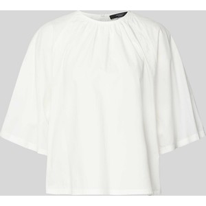 Bluzka MaxMara z okrągłym dekoltem w stylu casual z bawełny