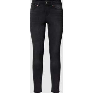 Czarne jeansy Only w street stylu z bawełny