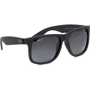 Okulary przeciwsłoneczne RAY-BAN - Justin Classic 0RB4165 622/T3 Black/Black