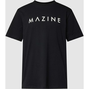 T-shirt Mazine z krótkim rękawem z bawełny z nadrukiem