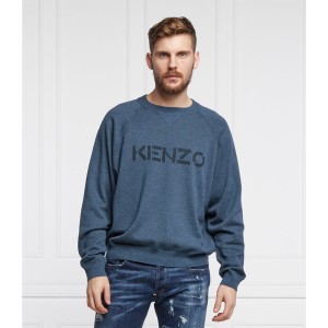 Sweter Kenzo z okrągłym dekoltem z wełny