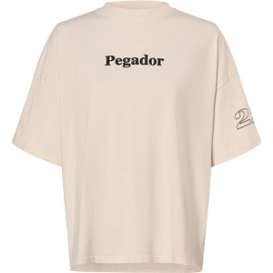 T-shirt Pegador z bawełny w młodzieżowym stylu z krótkim rękawem