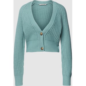 Niebieski sweter Betty & Co Grey z wełny w stylu casual