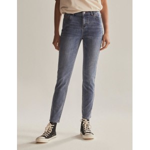 Granatowe jeansy Diverse w street stylu z tkaniny