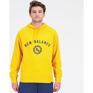 Żółta bluza New Balance w sportowym stylu