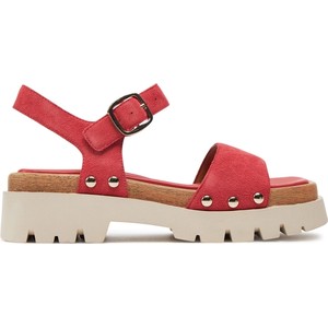 Czerwone sandały Tamaris