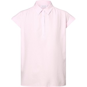 Różowy t-shirt comma, w stylu casual