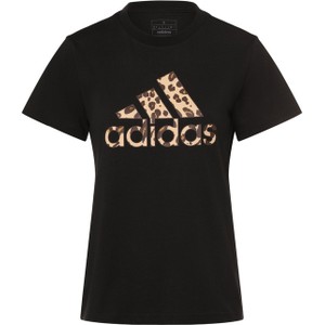Czarny t-shirt Adidas Sportswear w sportowym stylu