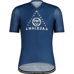 Niebieski t-shirt Maloja