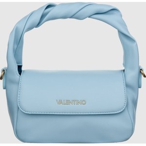 Niebieska torebka Valentino by Mario Valentino matowa w młodzieżowym stylu mała