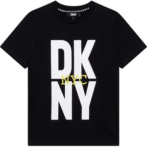Koszulka dziecięca DKNY dla chłopców z bawełny