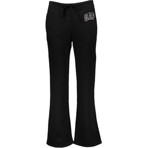 Czarne spodnie sportowe Gap z dresówki w sportowym stylu