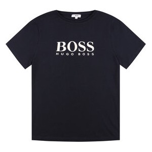 Granatowy t-shirt Hugo Boss
