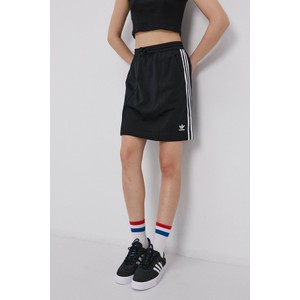 Czarna spódnica Adidas Originals mini