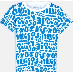 Niebieska koszulka dziecięca Gate dla chłopców