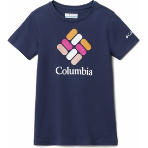 Granatowa koszulka dziecięca Columbia