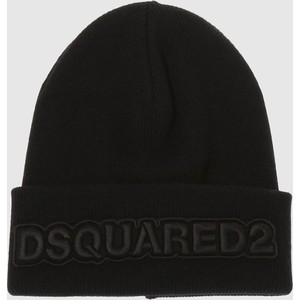 Czarna czapka Dsquared2