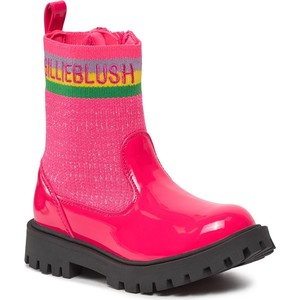 Różowe buty dziecięce zimowe Billieblush dla dziewczynek