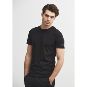 Czarny t-shirt Ochnik z bawełny