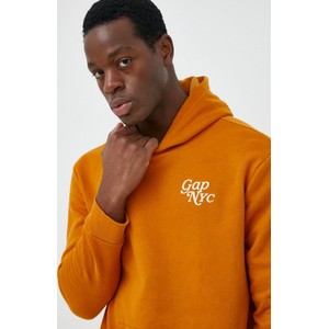 Pomarańczowa bluza Gap z nadrukiem w młodzieżowym stylu