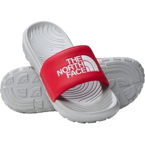 Czerwone buty letnie męskie The North Face w sportowym stylu