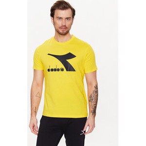 Żółty t-shirt Diadora