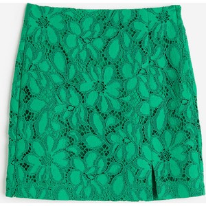 Zielona spódnica H & M mini