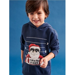 Granatowa bluza dziecięca Sinsay dla chłopców z dzianiny