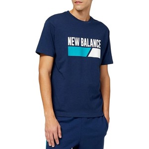 T-shirt New Balance w stylu klasycznym