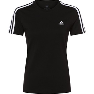 T-shirt Adidas Sportswear w sportowym stylu z okrągłym dekoltem z bawełny