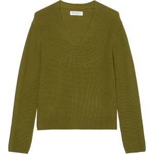 Zielony sweter Marc O'Polo z bawełny w stylu casual