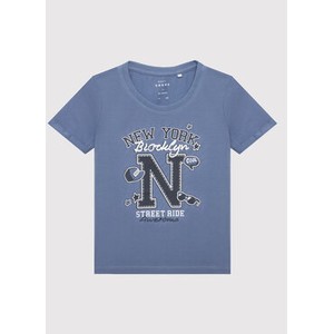 Niebieska koszulka dziecięca Name it dla chłopców