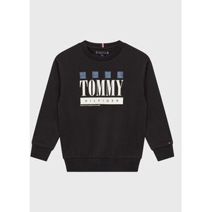 Czarna bluza dziecięca Tommy Hilfiger