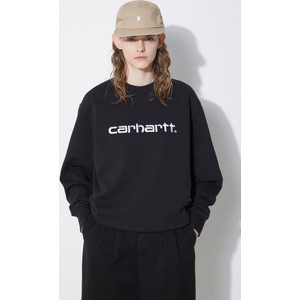 Czarna bluza Carhartt WIP w młodzieżowym stylu