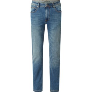 Niebieskie jeansy Christian Berg z bawełny w stylu casual