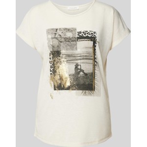 T-shirt Christian Berg Woman z okrągłym dekoltem z nadrukiem z krótkim rękawem