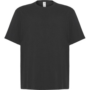 Czarna bluzka jk-collection.pl z okrągłym dekoltem w stylu casual