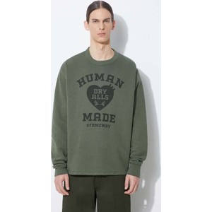 Bluza Human Made z nadrukiem z bawełny