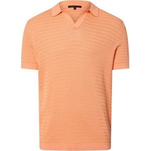 Pomarańczowy t-shirt Drykorn
