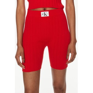 Czerwone szorty Calvin Klein