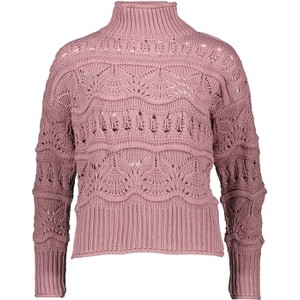 Różowy sweter LASCANA z bawełny