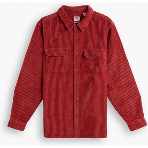 Czerwona koszula Levis z bawełny w stylu casual