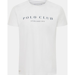 T-shirt Polo Club z krótkim rękawem w młodzieżowym stylu