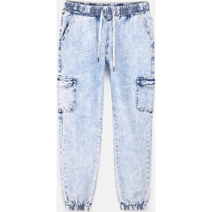 Niebieskie jeansy Gate z jeansu w stylu casual