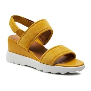 Żółte sandały Geox w stylu casual