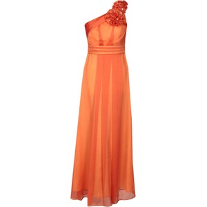 Pomarańczowa sukienka Fokus