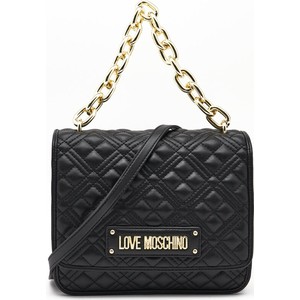 Czarna torebka Love Moschino średnia na ramię